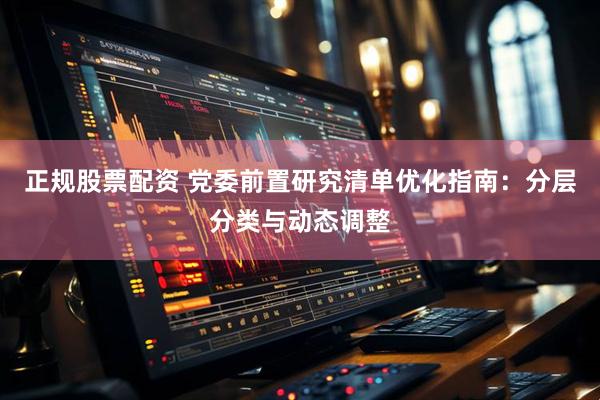 正规股票配资 党委前置研究清单优化指南：分层分类与动态调整